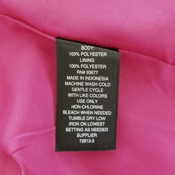 Worthington Pink Floral Flutter Sleeve Flowy Hi Low Wrap Dress Womens XXL NWT - Picture 9 of 9